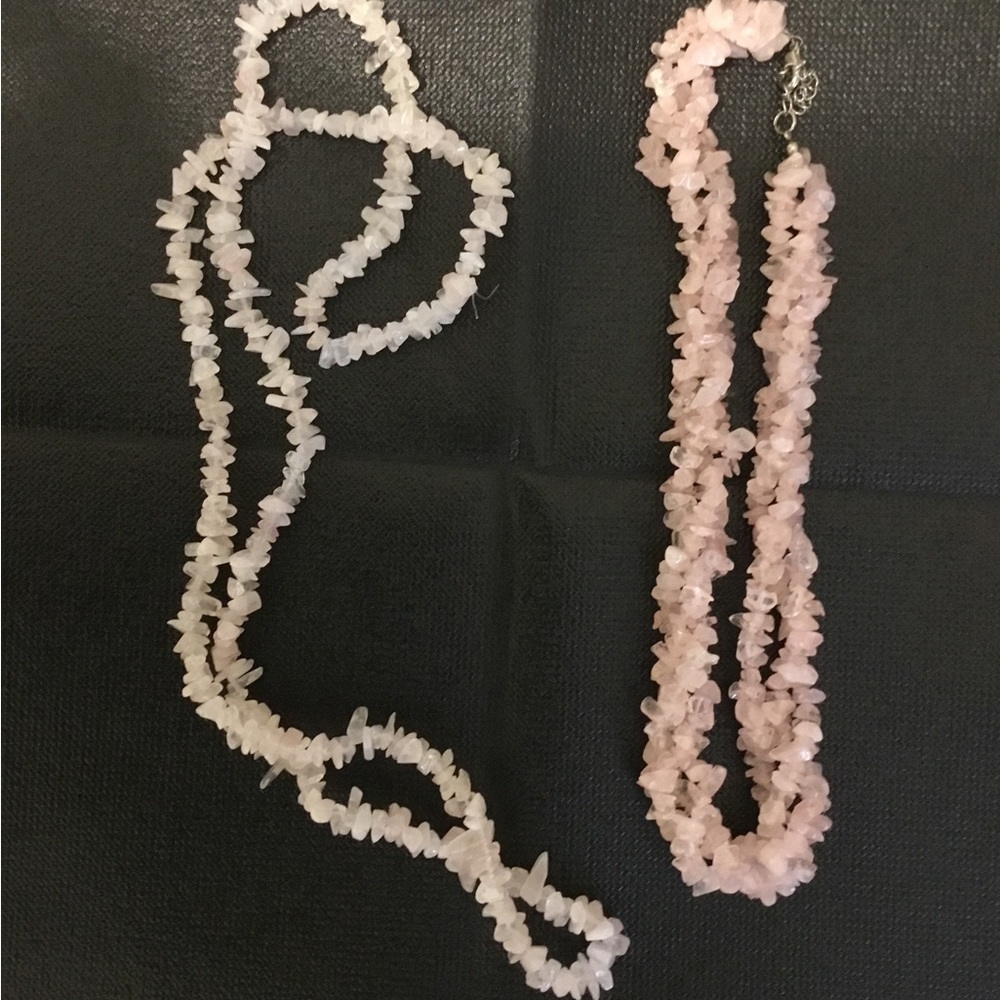 2 Necklaces- gemstone , BOTH